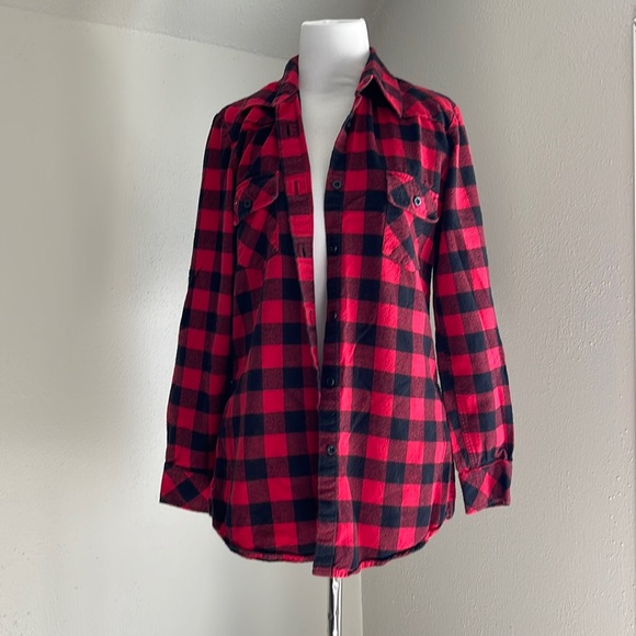 Buffalo Plaid Button Down Shirt - Picture 1 of 6